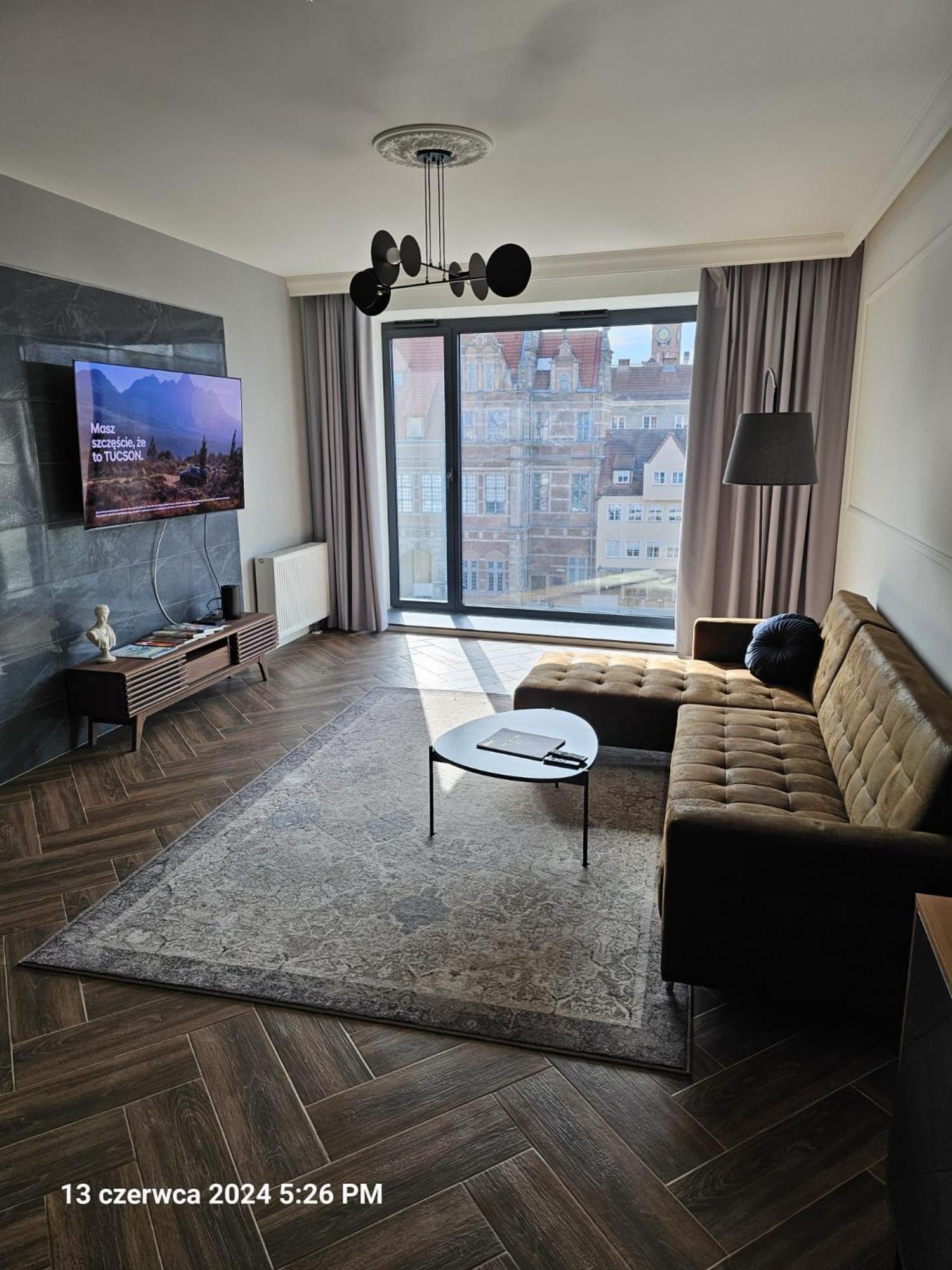 Apartament Chmielna Z Widokiem Na Rzeke Gdansk Exterior photo